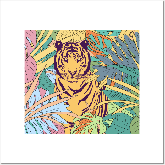 Tiger Wall Art by fernandaschallen